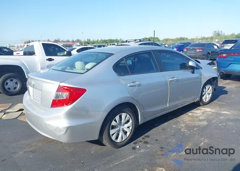 2012 Honda Civic Lx z USA, uszkodzony, nr VIN 19XFB2F50CE086845